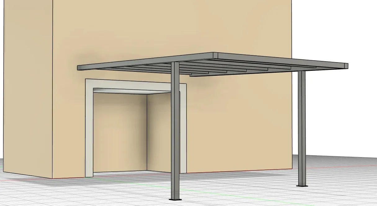 Vue 3D Carport